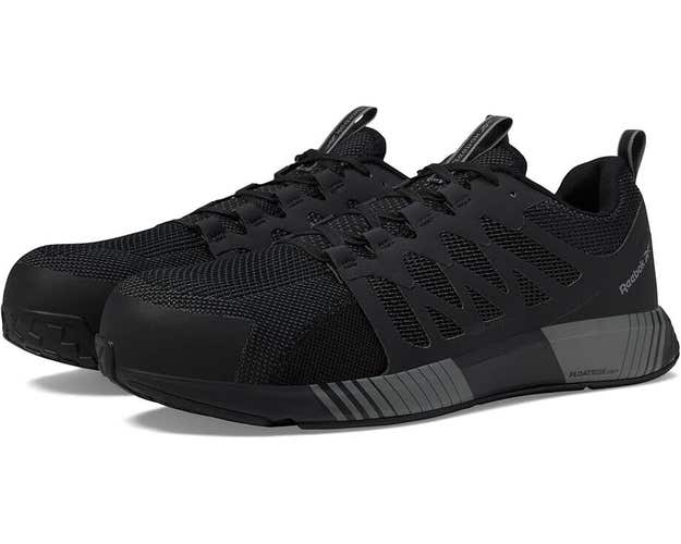 Reebok Work Fusion Flexweave Cage RB4310 Sneakers Men's US 7.5 Black Shoes P296