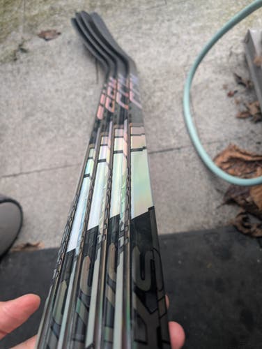 4-Pack New Pro Stock LH CCM Tacks XF Team Hockey Sticks (EXTENDED) - 80 Flex / P88