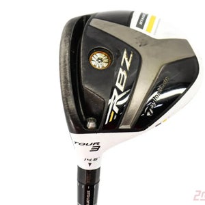 Men's 2013 TaylorMade RBZ Left Hand Fairway Wood Stiff Flex 3 Wood (Used)