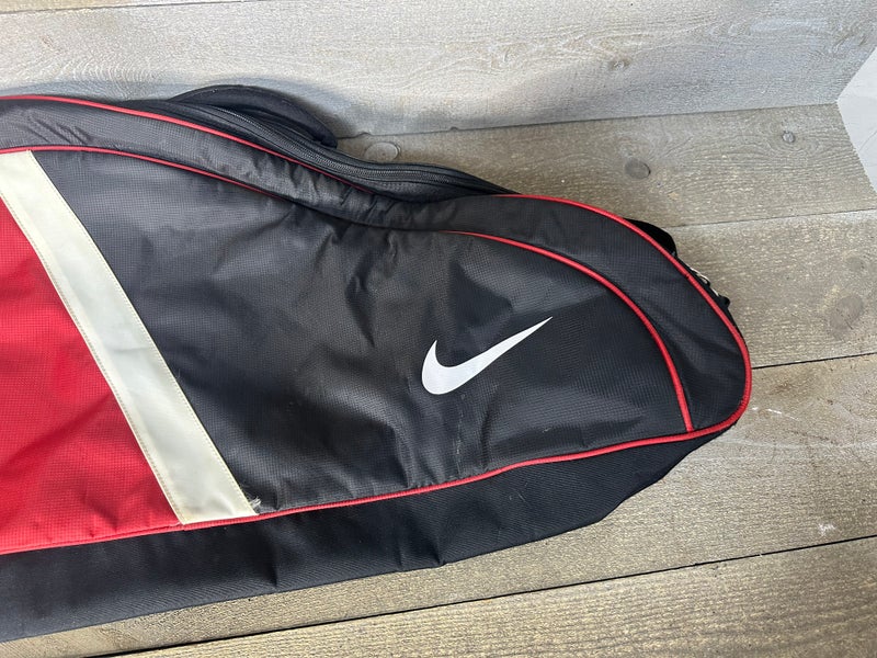 Nike Tennis Racquet Bag Backpack Carry Travel Multi Racket Red & Black & White