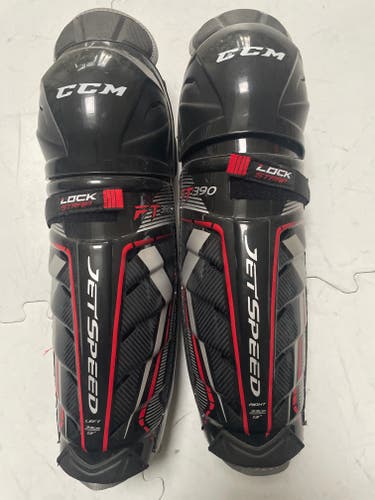 CCM JetSpeed FT390 13" Shin Pads (New)