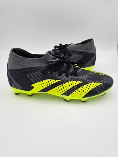 adidas Predator Accuracy.2 FG Soccer Cleats Black Volt IG0781 Men's Size 6