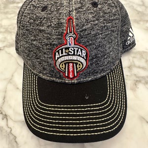2016 NBA All-Star Toronto Gray Adult Unisex One Size Fits All Adidas (Used)