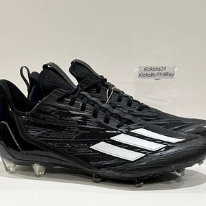 Adidas Adizero Football Cleats Black Size 13 Mens GX4050 New