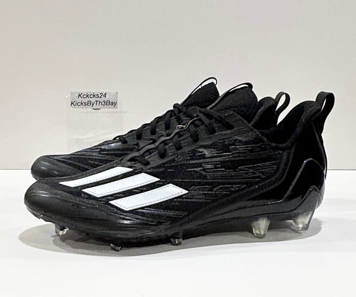 Size 13 Adidas Adizero Football Cleats Black GX4050  display picture 1