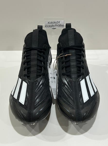 Size 13 Adidas Adizero Football Cleats Black GX4050  display picture 1