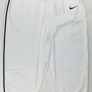 Nike Vapor Select High Black Piped Baseball 3/4 Pant Men's M White BQ9021-106