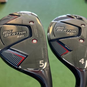 Callaway Big Bertha B21 4 & 5 Hybrids RCH 65R
