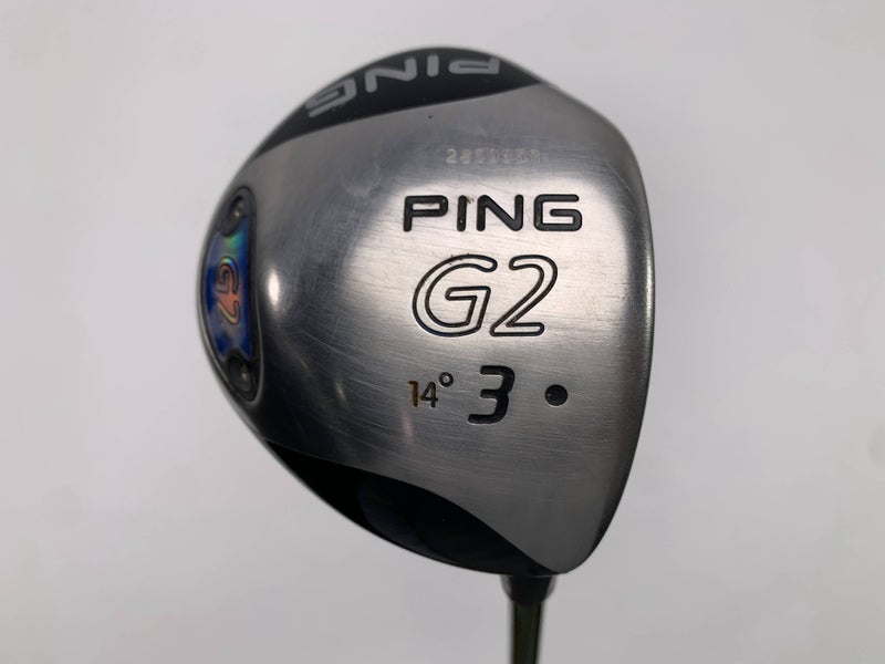 Ping G2 3 Fairway Wood 14* Aldila NV Green 65g Stiff Graphite Mens RH