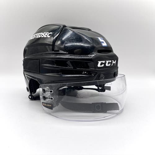 CCM Super Tacks X - Used Pro Stock Hockey Helmet (Black)