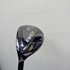 NEW TAYLORMADE Qi10 MAX LEFT HAND RESCUE HYBRID #4 23* SPEEDER NX 50g REG W HC