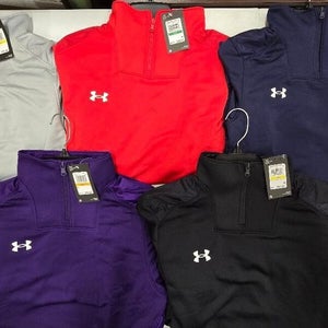 50220 Under Armour Mens 1/4 Lite Zip Fleece Long Sleeves 1360712 NWT $60