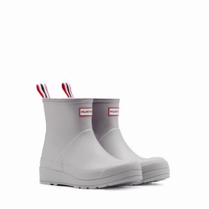 Hunter Play Short WFS2020RMA-ZNCS Boots Women's US 8 White Waterproof Ankle P277