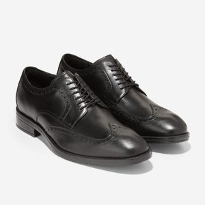Cole Haan Modern Essentials C34262-001 Wingtip Oxford Mens 10.5 Black Shoes P254