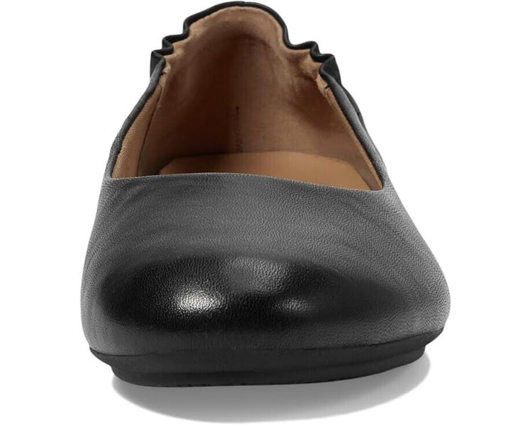 Dansko Mollie Flats Women's US 10.5-11 Black Nappa Leather Slip On Pump P319