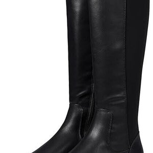 Kenneth Cole Reaction Anabelle Women's US 8 Black Knee-High Riding Boots P277A