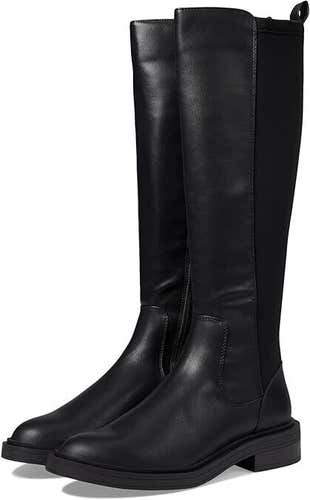 Kenneth Cole Reaction Anabelle Women's US 8 Black Knee-High Riding Boots P277A