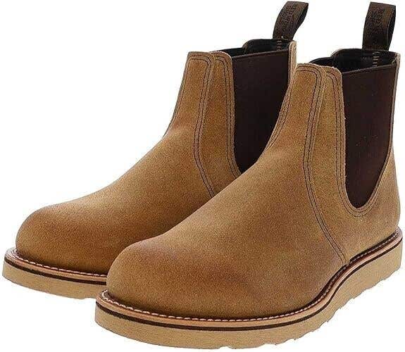 Red Wing Heritage Classic 3192 Chelsea Mens US 13 Brown Leather Ankle Boots P347
