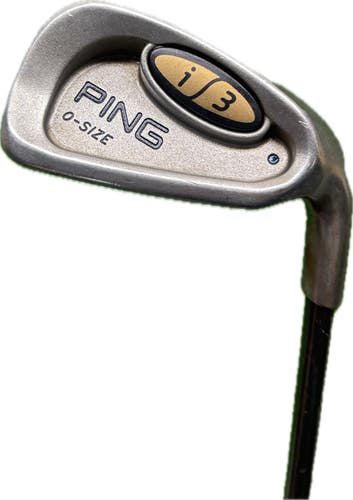 Ping i3 O-Size Blue Dot 8 Iron Regular Flex Graphite Shaft RH 37L New Grip +0.5