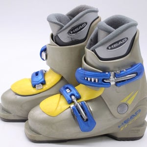 Head Carve HT2 Kids Ski Boots - Size 1.5 / Mondo 19.5 Used