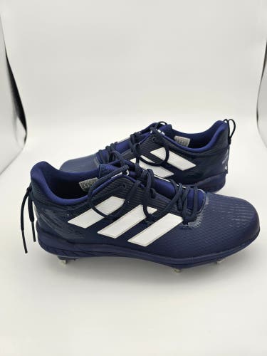 Adidas Adizero Afterburner 8 'Team Navy' Baseball Cleats Mens Size 8.5