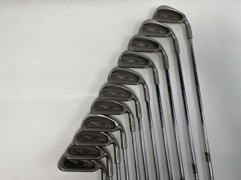 Ping Eye 2 Iron Set 2-PW+SW+LW Black Dot True Temper Dynalite Gold S300 Stiff RH