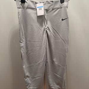Nike Vapor Select High Baseball Pant Gray/Black Pipe