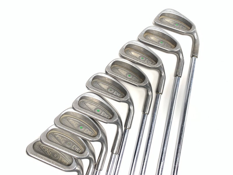 Ping Eye 2 Iron Set 3-PW+SW Green Dot Karsten Regular Steel Mens RH
