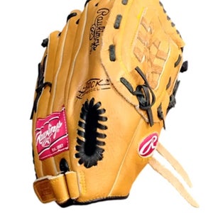 Used Rawlings Right Hand Throw Infield RBG36T Baseball Glove 12.5"