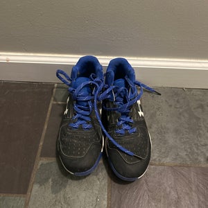 Blue Men's Size M 5.5 (W 6.5) Youth Under Armour High Top Trainers (Used)