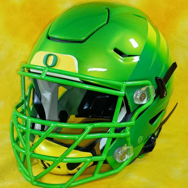 Oregon Ducks SUPER custom fullsize Riddell Speed Flex football helmet XL