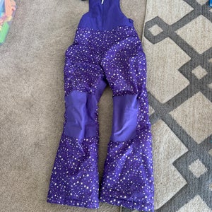 Girls size 12 ski Bibs Lands End