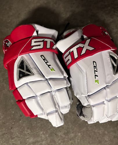 STX Cell IV Lacrosse Gloves 13" (New)