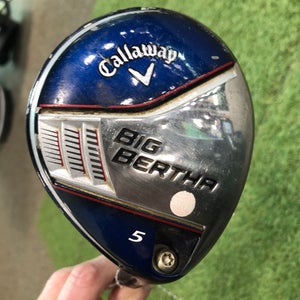 Men's Callaway Big Bertha Fairway 5 Wood - Mitsubishi Rayon Fubuki Z65 Shaft (Used)