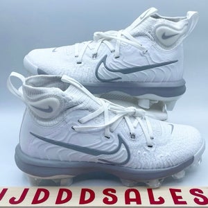 NIKE ALPHA HUARACHE NXT MCS BASEBALL CLEATS WHITE WOLF GREY DJ6519-103 MENS SIZE 13