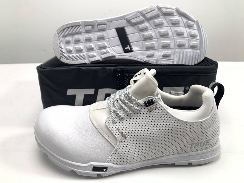 True Linkswear Original 1.2 Golf Shoes White Men's SZ 10 (OG1.2-0002)