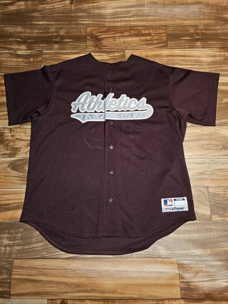 Vintage Rare Oakland Athletics Gene Nelson MLB Sports Stitched Jersey Size XL