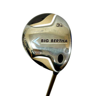 Used Callaway Big Bertha Women's Rh 3 Wood Ladies Flex Graphite Shaft 11506-s000266603
