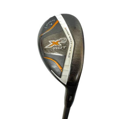 Used Callaway X2 Hot Pro Men's Rh 2 Hybrid Regular Flex Graphite Shaft 11506-s000272701