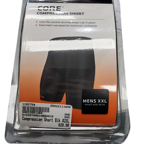 New Compression Short Blk A2XL 11849-SHD22001364