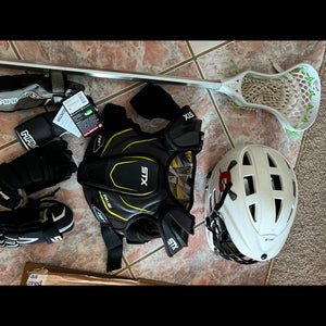 Youth small lacrosse gear on hold for someone