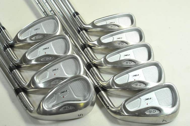 TaylorMade RAC OS 3-PW,SW Iron Set Stiff Flex Right Steel # 189642