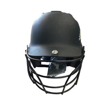 Used Adidas BATTING HELMET W/ MASK Batting Helmet w/Mask Black SM 11760-S000067776