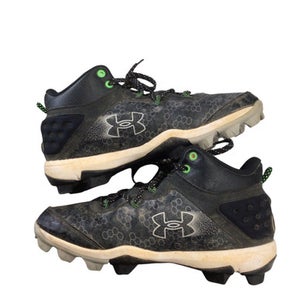 Used Under Armour BASEBALL CLEATS BB/SB Cleats Black Junior 05 11760-S000066860