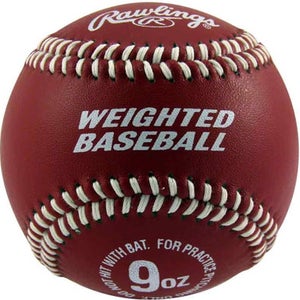 New WEIGHTED BASEBALL 9 OZ 11760-TNRWEIGHTBB