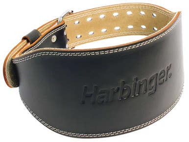 New Harbinger 6in Padded Leather Belt Exercise And Fitness Accessories 11760-ipl28510