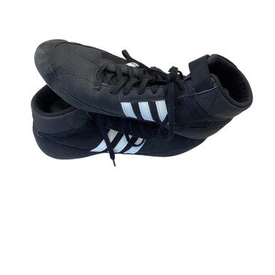 Used Adidas Wrestling Shoes Black Senior 9.5 11760-S000071416