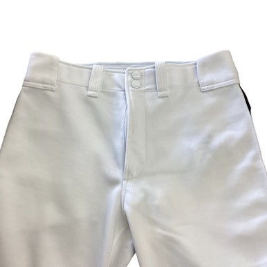 Used Mizuno BASEBALL PANTS BB/SB Pant Boys White 2X 11760-S000065623