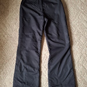 Black Women's Adult Size 10 Obermeyer Ski Pants (Used)