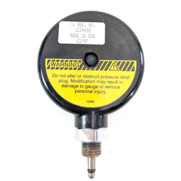 Genesis Sherwood 5000 PSI SPG Submersible Scuba Pressure Gauge w Thermometer